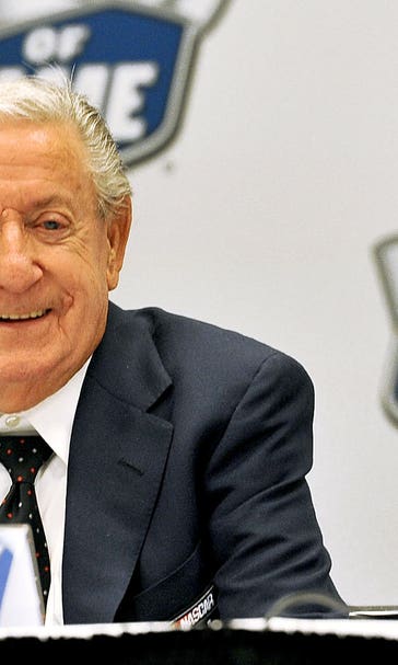 Standing tall: Rex White, NASCAR's oldest living champion, gets his due